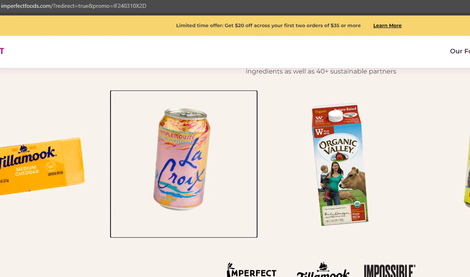 Imperfect Foods Promo Codes 8 Off Coupons in August 2024 SimplyCodes