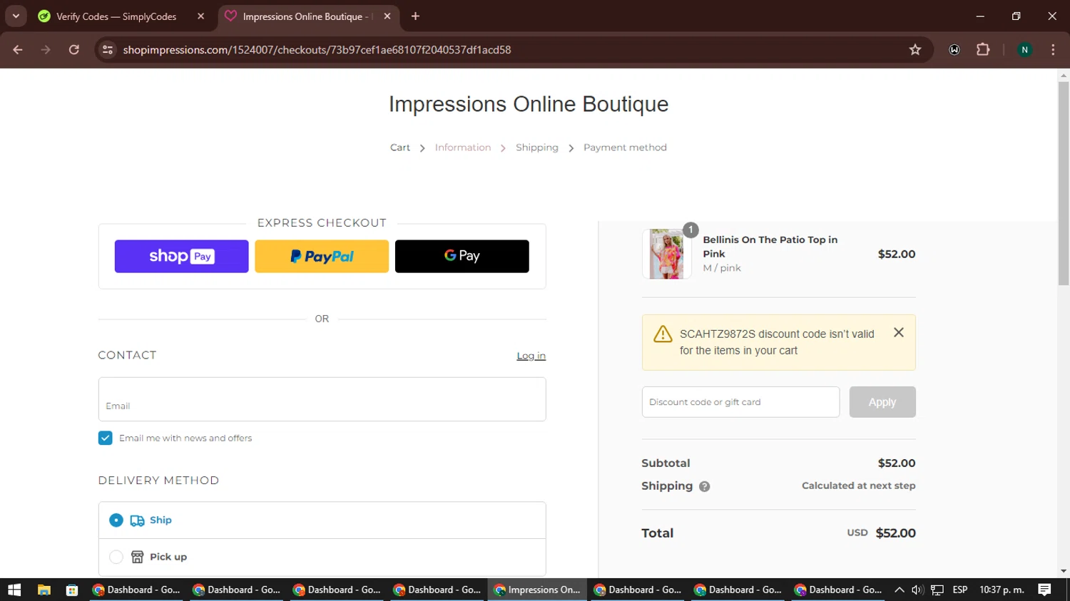 Impressions Coupon Codes 10 Off August 2024