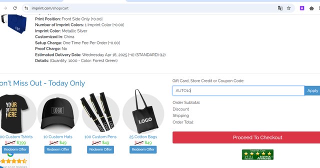 Imprint Promo Codes (5 Verified) - 5% Off Sitewide Jul 2025