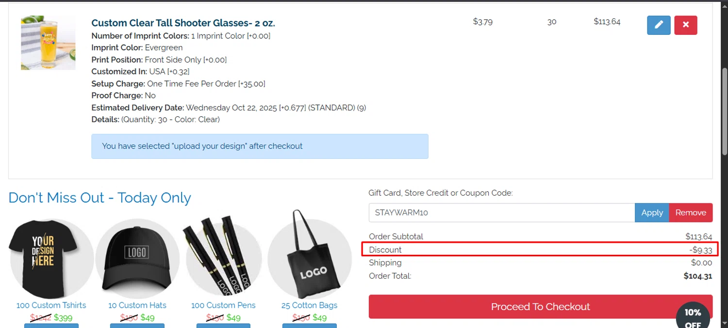 Imprint Promo Codes - 15% Off (9 Verified) Dec 2025