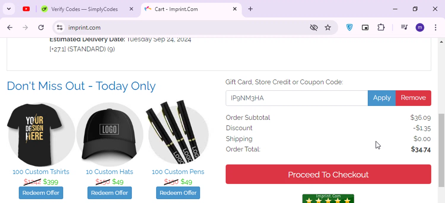 Imprint Coupon Codes 15 Off October 2024