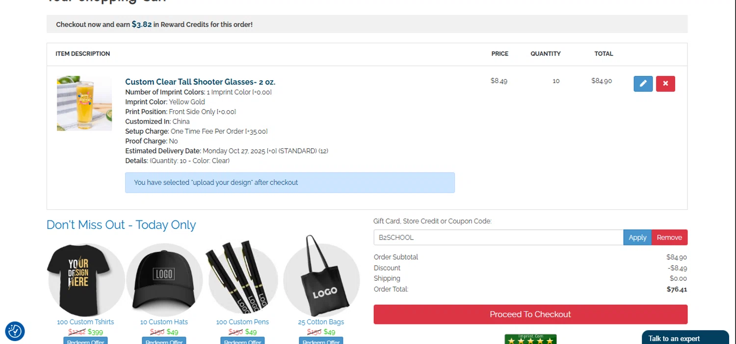 Imprint Promo Codes - 15% Off (9 Verified) Jan 2026