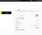 Impuria Ear Piercing Jewelry coupon verification screenshot