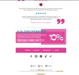 OCT25 coupon verification screenshot