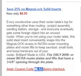 MLS3 coupon verification screenshot