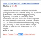 BPC5 coupon verification screenshot