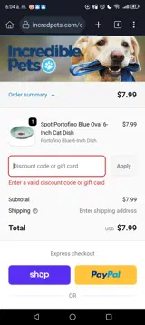 clawsome10 coupon verification screenshot