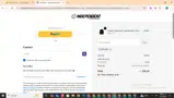 MYCART coupon verification screenshot