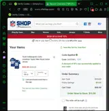 Indianapolis Colts coupon verification screenshot