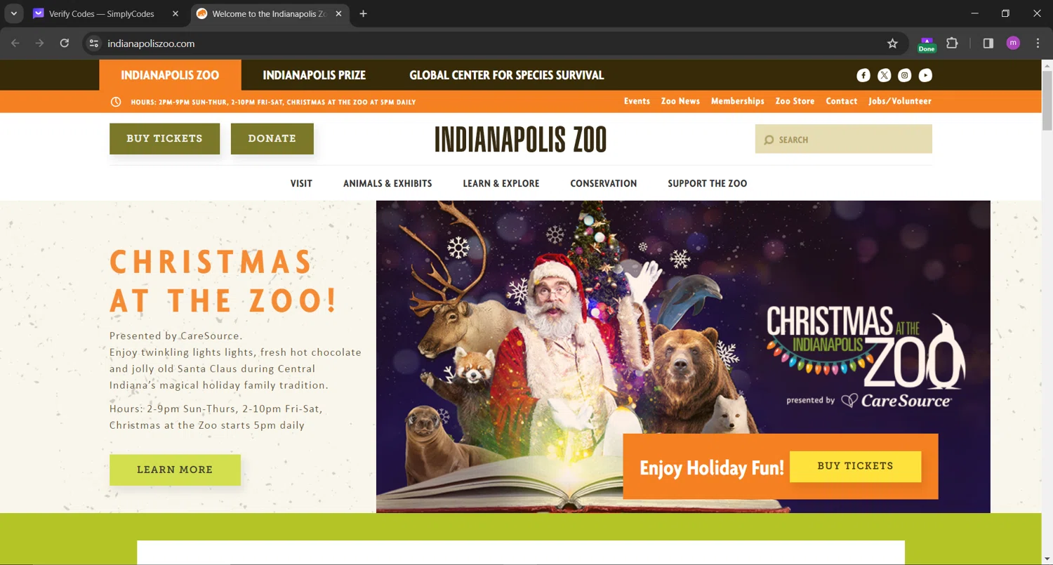 Indianapolis Zoo Discount Codes Promo Codes in August 2024 SimplyCodes