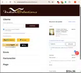 Indian Selections coupon verification screenshot