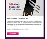 IndieShop20 coupon verification screenshot