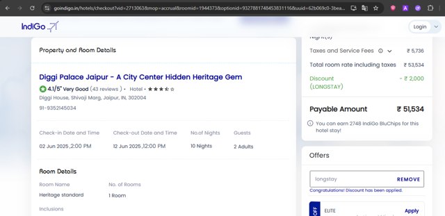 IndiGo Airlines Promo Codes - 30% Off Jun 2025