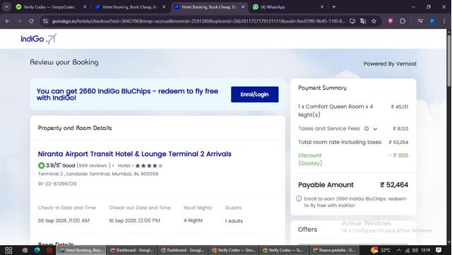 IndiGo Airlines Promo Codes - 15% Off Sep 2025