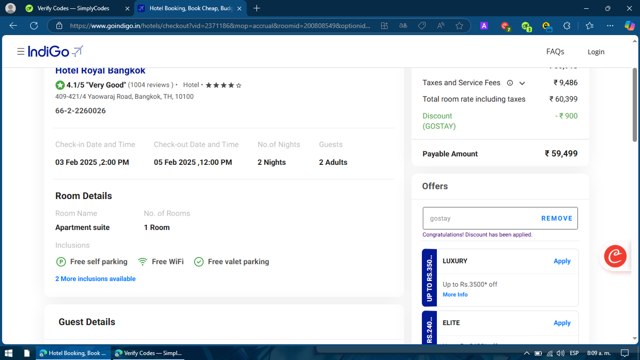 IndiGo Airlines Promo Codes (2 Verified) - 30% Off Mar 2025