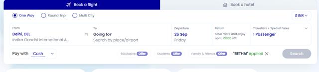 IndiGo Airlines Promo Codes - 50% Off Oct 2025