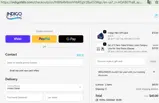 WELCOME10 coupon verification screenshot