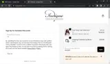 RACK50 coupon verification screenshot