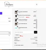 RACK25 coupon verification screenshot