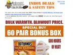WS1225 coupon verification screenshot