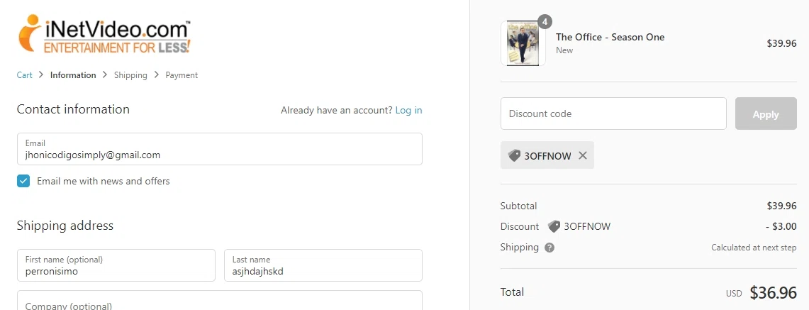 how to use iNetVideo coupons