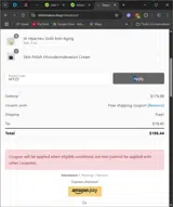 AFF25 coupon verification screenshot