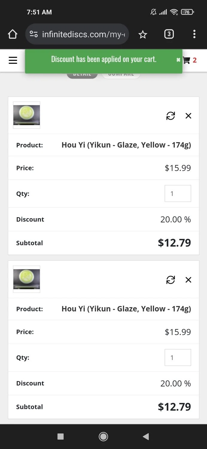 Infinite Discs Discount Codes 15 Off Coupon Codes in August 2024