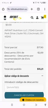 DMVMTB15 coupon verification screenshot