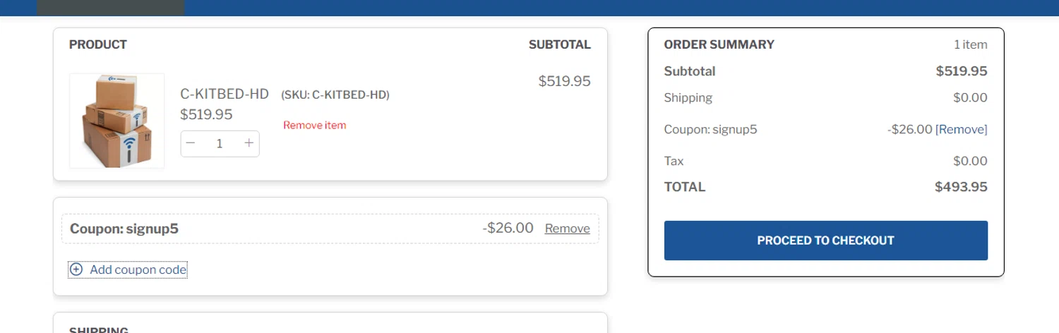 how to use Inline Tube coupons