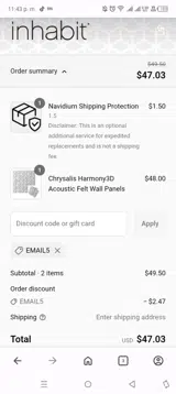 EMAIL5 coupon verification screenshot