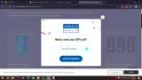 INHALE4-SN0VEC coupon verification screenshot