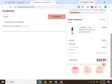 In His Hands coupon verification screenshot