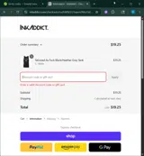 INKFAM coupon verification screenshot
