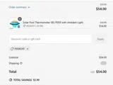 P05ROFF coupon verification screenshot
