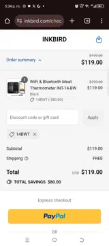 14bwt coupon verification screenshot