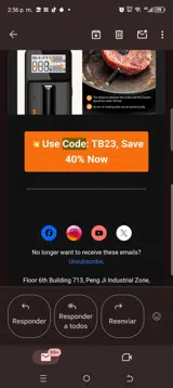 Tb23 coupon verification screenshot