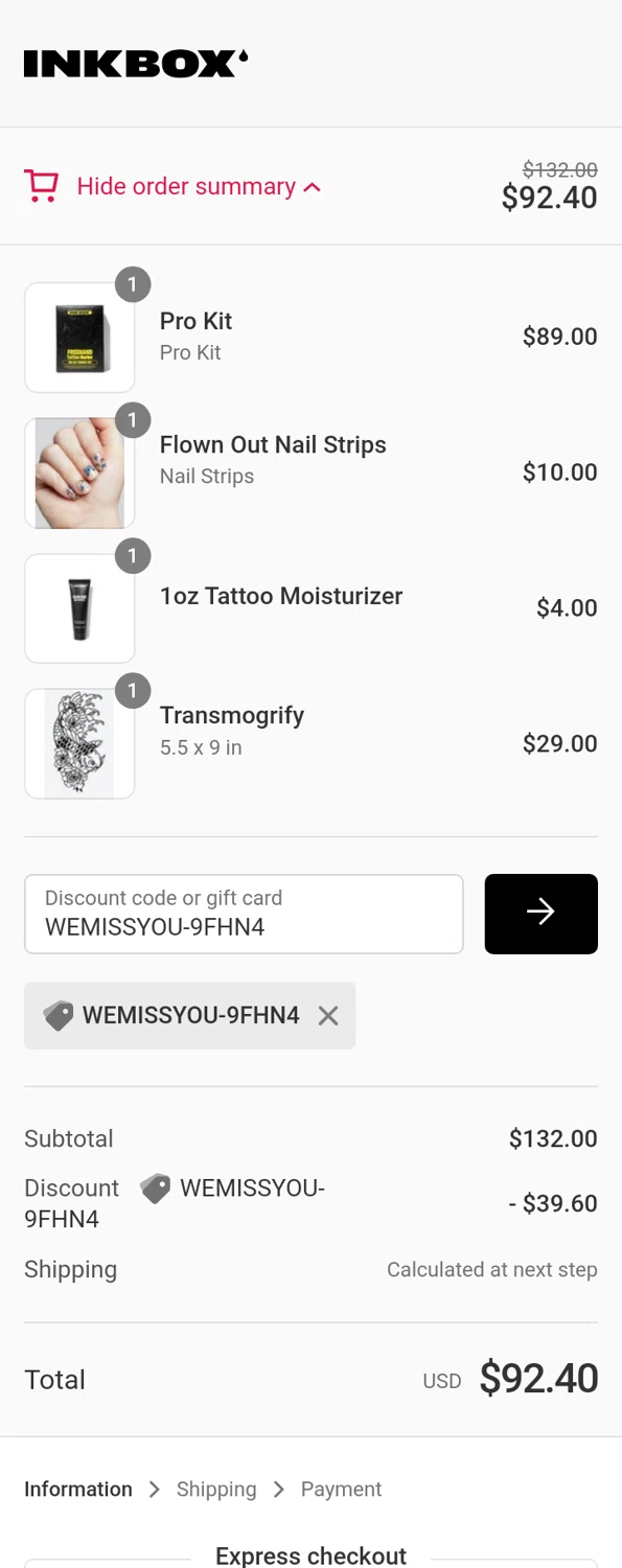 Inkbox Promo Codes 40 Off July 2024