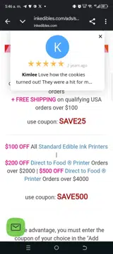 Save500 coupon verification screenshot