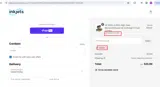 INKGS1 coupon verification screenshot