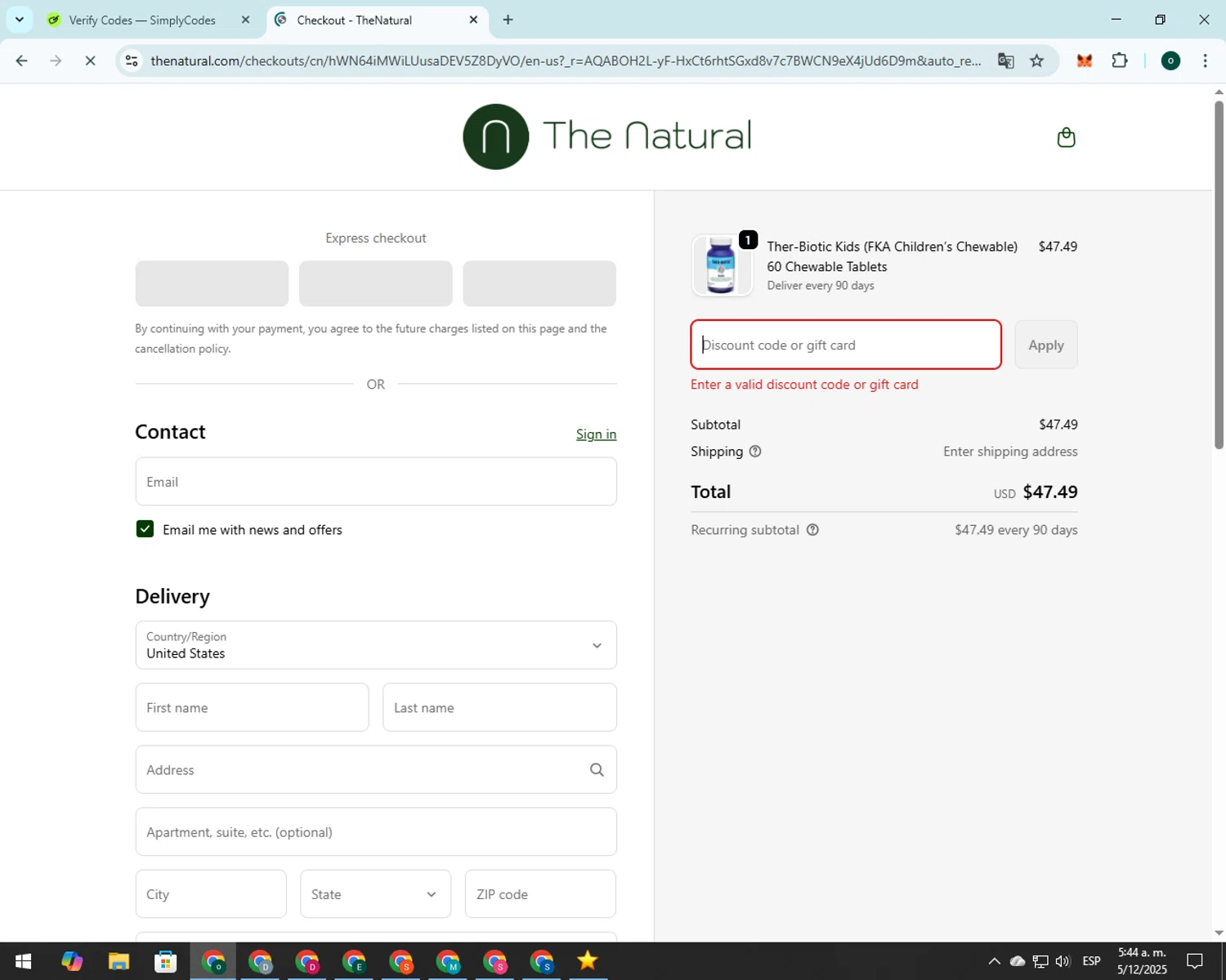 Inkjetsuperstore.com promo code screenshot showing code DAD15 applied at Inkjetsuperstore.com checkout page. Uploaded by SimplyCodes community member 00000008 on Dec 5, 2025