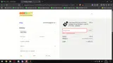 FALLS15 coupon verification screenshot