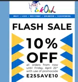 E25SAVE10 coupon verification screenshot
