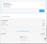 InkSoft coupon verification screenshot