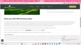 GOLF coupon verification screenshot