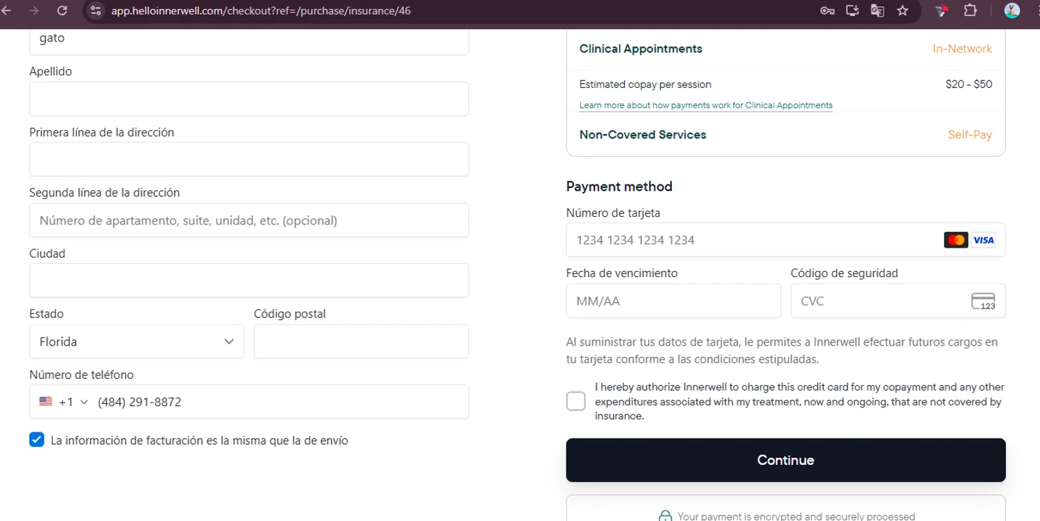Innerwell discount code screenshot showing code SUMMER15 applied at Innerwell checkout page. Uploaded by SimplyCodes community member elgatobravo on Sep 29, 2025
