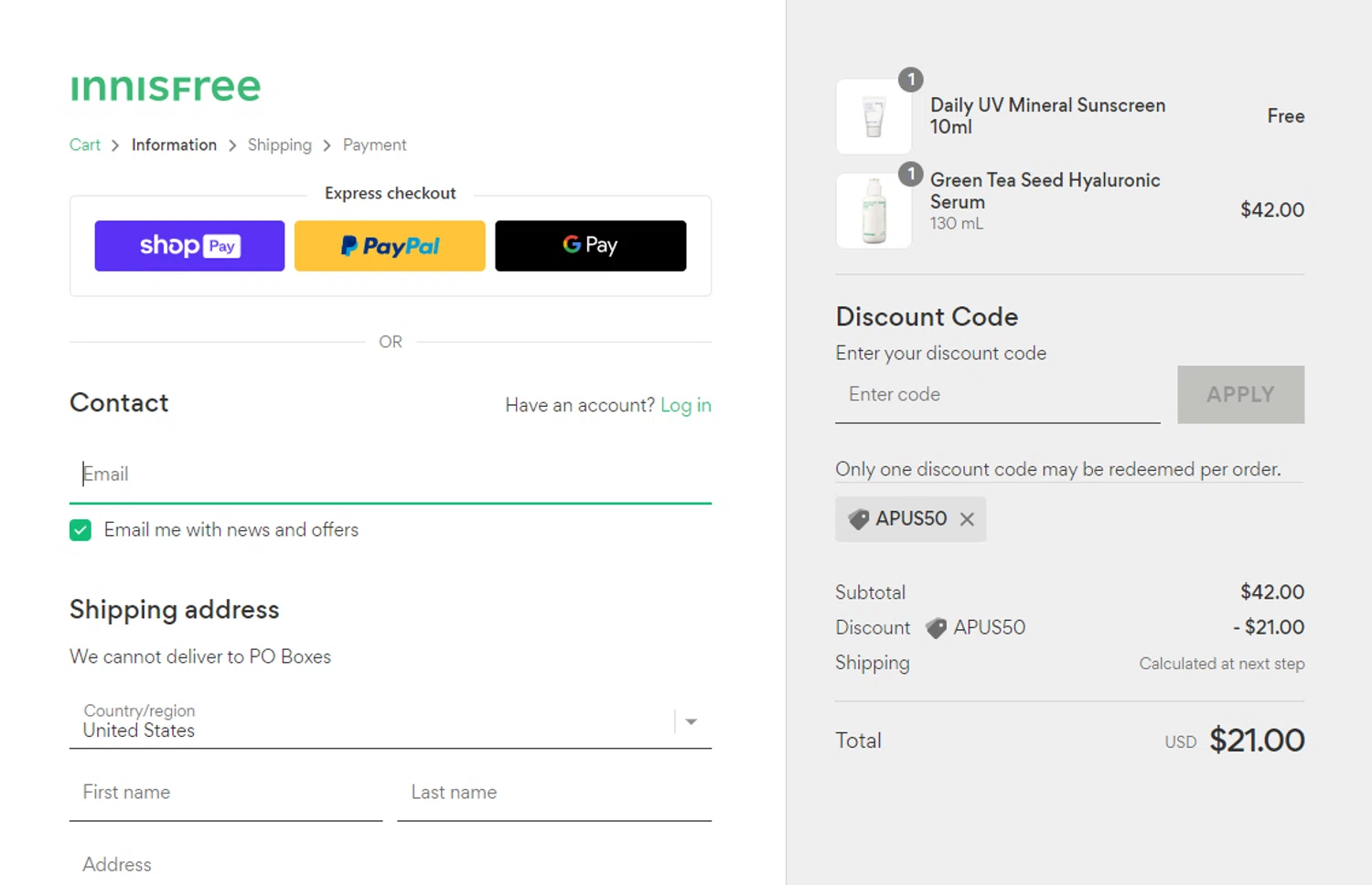 Innisfree Discount Codes 15 Off October 2024