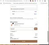 SARADIEAZ coupon verification screenshot