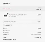 OMBRA12 coupon verification screenshot