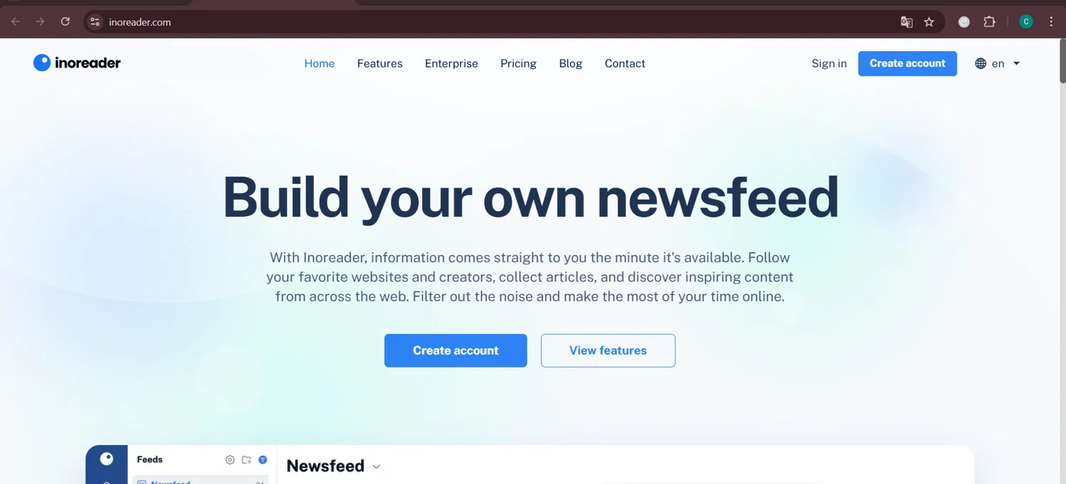Inoreader promo code screenshot showing code WELCOME15 applied at Inoreader checkout page. Uploaded by SimplyCodes community member Negritoo on Feb 16, 2025