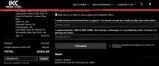 Insane Kydex Creations coupon verification screenshot